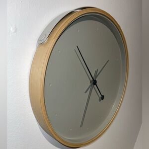 IKEA ROTBLOTA Wall Clock 16.5”